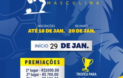 1° Copa de Futsal masculino em Prata começa neste sábado
