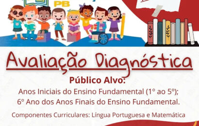 Avaliação Diagnóstica do Integra Educação PB acontece nessa terça na cidade de Amparo