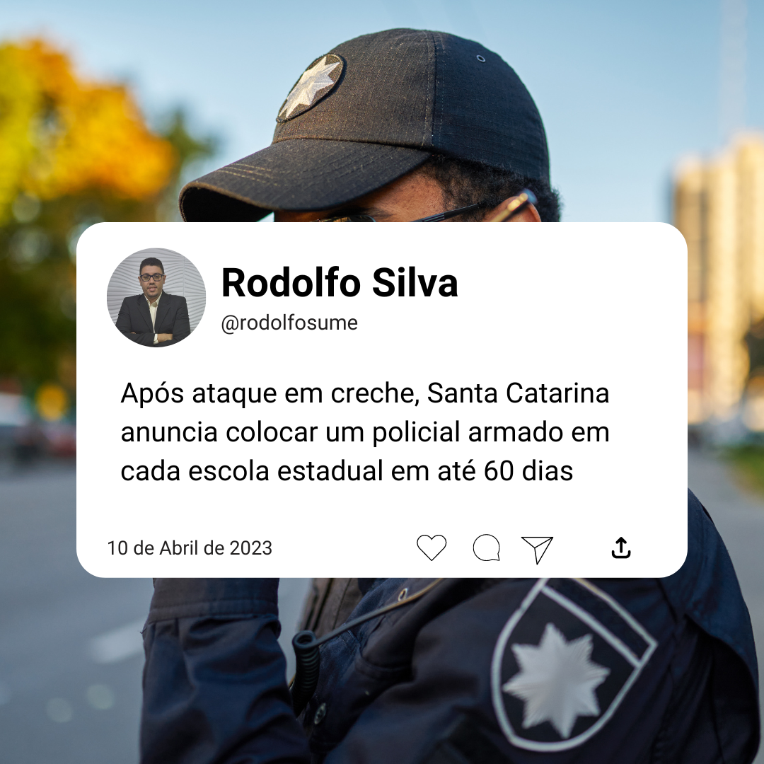 Segurança nas escolas | Rodolfo Silva
