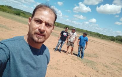 Vice-prefeito e Sec. de Esporte de Amparo visitam Campo da Lagoa do Meio para viabilizar melhorias e reativar esporte local