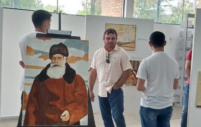 Daniel Lêla visita Exposição “Solo, Cultura e Arte” no campus da UFCG em Sumé