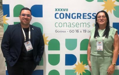 Secretária de Saúde de Amparo participa do XXXVII Congresso CONASEMS em Goiânia