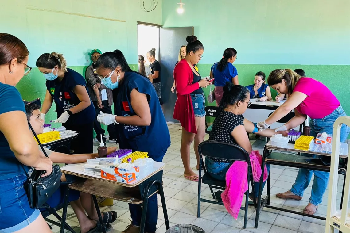 Prefeitura de Camalaú e 5ª Regional de Saúde realizam ação de prevenção de anemia falciforme em comunidade quilombola