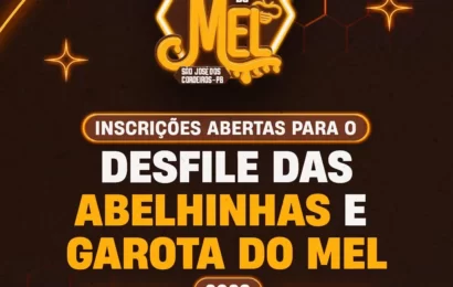 Abre nesta terça as inscrições para os Concursos “Garota do Mel” e das “Abelhinhas” dentro do Festival do Mel 2023