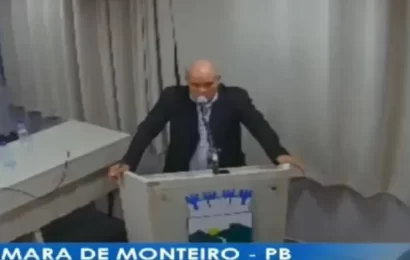 Clima esquenta entre vereadores de oposição na Câmara Municipal de Monteiro