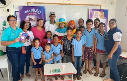 Ouro Velho promove o Programa de Lavagem de Mãos em parceria com o Selo Unicef