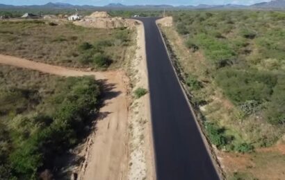 DER avança na obra da rodovia ligando São José dos Cordeiros e Livramento