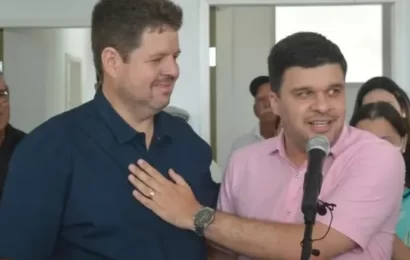 Prefeito e vice-governador entregam escola e travessia urbana em Ouro Velho nesta sexta-feira