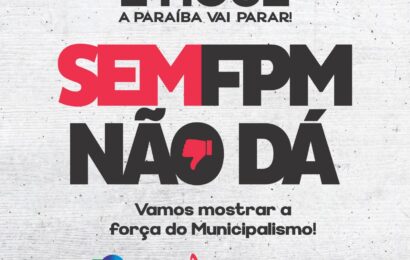 Câmara de Vereadores de Sumé adere à paralisação municipalista nacional em virtude da queda do repasse do FPM