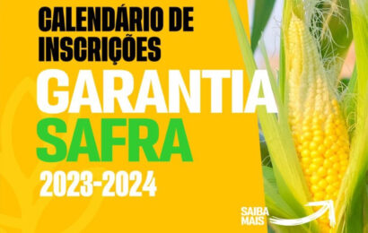 Prefeitura de Ouro Velho divulga o calendário de cadastramento do garantia-safra 2023-2024