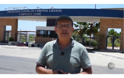 Professora do CDSA/UFCG concede entrevista à TV Correio sobre avanço do processo de desertificação na Paraíba