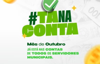 Prefeitura de Ouro Velho antecipa pagamento dos servidores referente ao mês de outubro