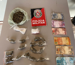 Polícia Militar prende homem suspeito de tráfico de drogas em Monteiro