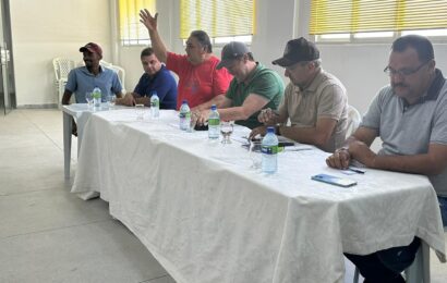 Vereadores participam de reunião com o prefeito Éden Duarte e com o vice-prefeito Manezinho Lourenço