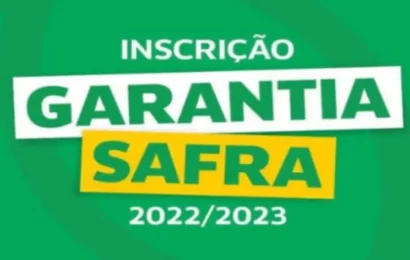 Inscrições do Garantia Safra 2023/2024 são prorrogadas até o dia 6 de dezembro no município de Prata