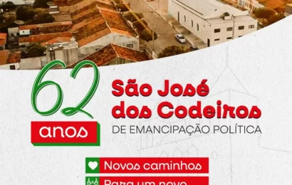 São José dos Cordeiros: Confira programação em comemoração aos 62 anos de emancipação política