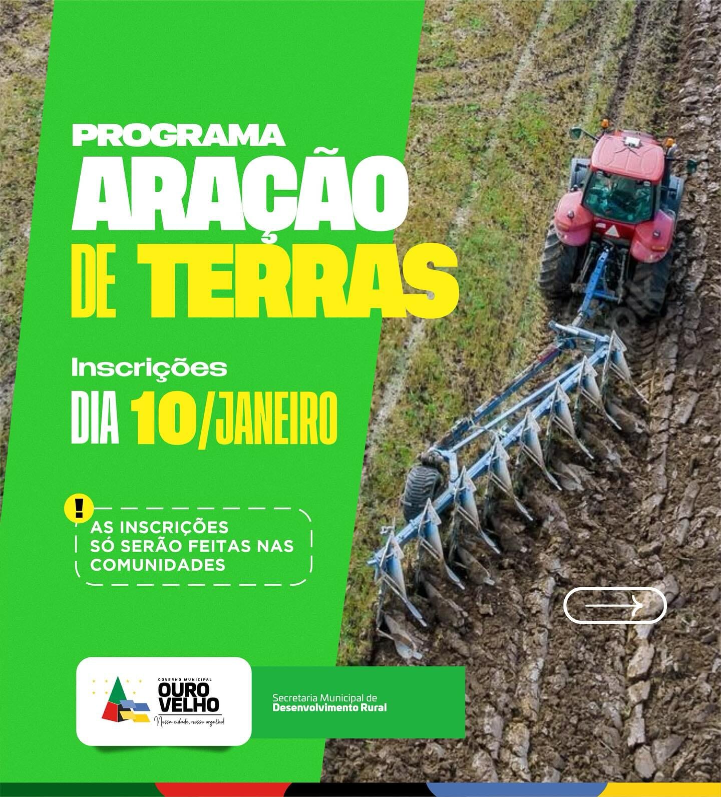 Prefeito de Ouro Velho entrega cinema para população e anuncia início do programa de aração de terras