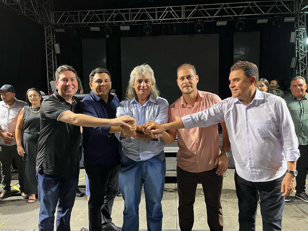 Tarcio Gabriel e Cícero Maciel são confirmados como pré-candidatos à Prefeitura de Amparo com o apoio do prefeito Inácio Nóbrega