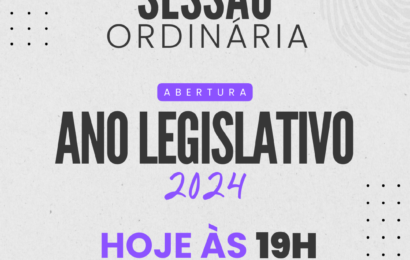 Câmara de Sumé realiza sessão de abertura do ano legislativo nesta terça-feira