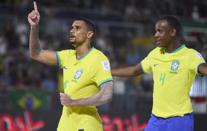 Brasil vence a Itália e é hexa da Copa do Mundo de Futebol de Areia