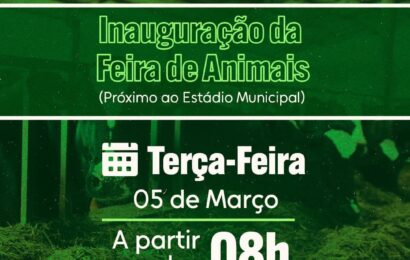 Prefeitura de São José dos Cordeiros anuncia inauguração da Feira de Animais