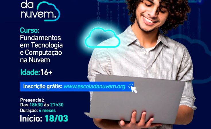 Últimos dias para inscrição no curso da Escola da Nuvem em Sumé