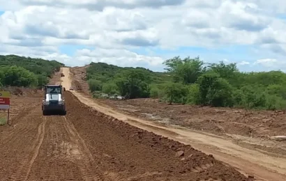 Obras da pavimentação asfáltica da estrada entre São José dos Cordeiros e Taperoá são iniciadas