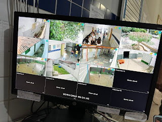 Prefeitura Municipal da Prata instala câmeras de monitoramento para reforçar a segurança nas escolas