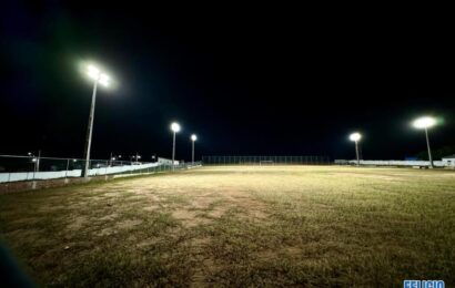 Estádio Municipal de Futebol de São José dos Cordeiros ganha moderno sistema de iluminação e recebe melhorias