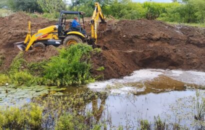 Prefeitura da Prata Realiza Recuperação de Barreiros na Zona Rural