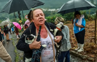 Número de desalojados dobra em 24 horas no Rio Grande do Sul