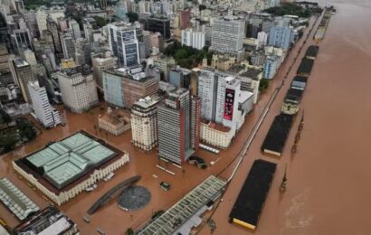 RS chega a duas semanas de temporais e cheias com Guaíba voltando a ultrapassar 5 metros