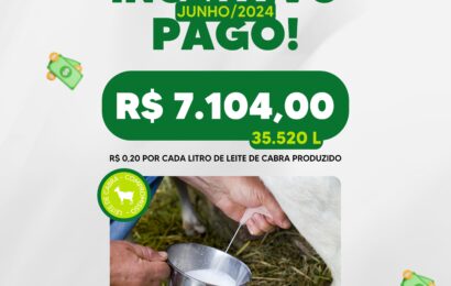 Incentivo Pago em Julho: Prefeitura da Prata apoia a Produção de Leite de Cabra