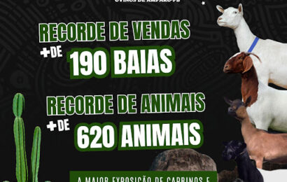 VI Amparo Cabra Fest bate recorde na venda de baias e presença de animais se tornando uma das maiores exposições do circuito APACCO 2024