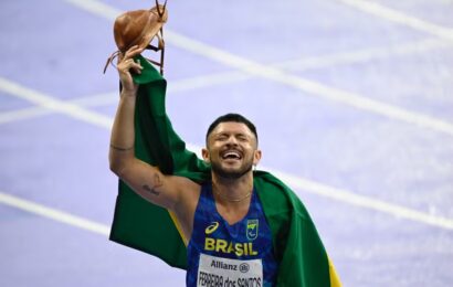 Ouro para Paraíba: Petrúcio Ferreira é tricampeão paralímpico nos 100m em Paris