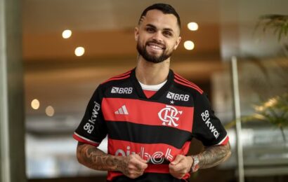 Flamengo anuncia a contratação de Michael: “Meu coração nunca foi embora”