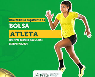 Prefeitura da Prata realiza pagamento do Bolsa Atleta referente aos meses de agosto e setembro