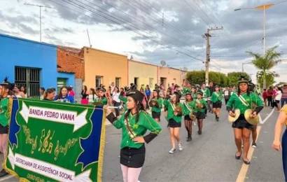 Prefeitura de Ouro Velho, realiza o maior desfile cívico do 7 de setembro da história do município