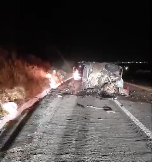 Acidente na noite deste domingo deixa 1 vítima fatal e duas pessoas feridas entre Sumé e Monteiro