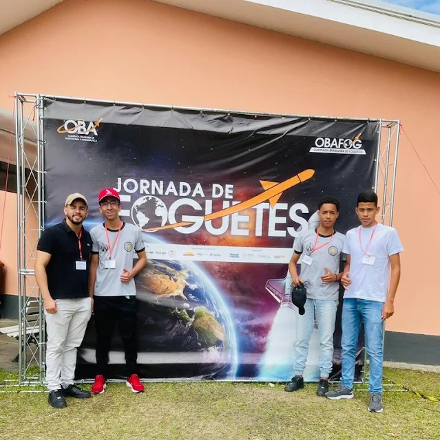 DE OURO VELHO: Estudantes da ECI Nossa Senhora das Graças se classificam para etapa nacional da Jornada de Foguetes, no Rio de Janeiro