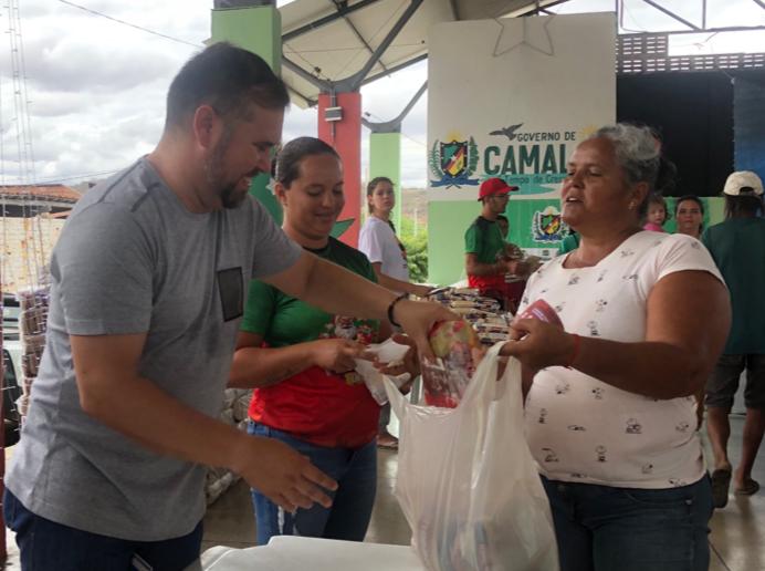 Prefeitura de Camalaú realizará entrega de de alimentos para beneficiários do bolsa família nesta quarta-feira (30)