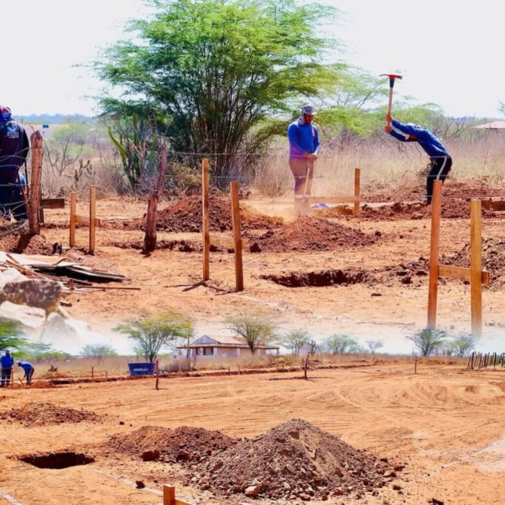 Prefeitura de São José dos Cordeiros investe em ginásio poliesportivo para Simão Lopes