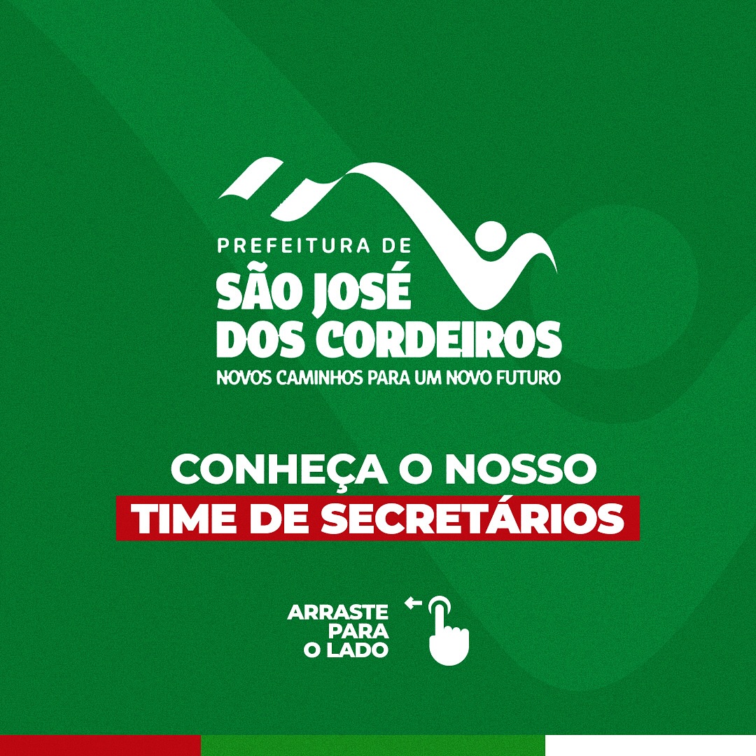 Prefeitura de São José dos Cordeiros anuncia titulares para secretarias municipais