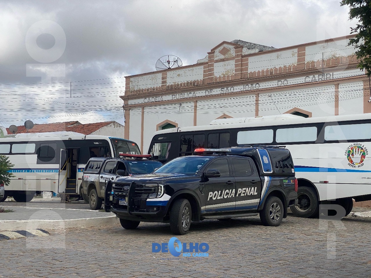 Justiça determina transferência de 61 presos da Comarca de Serra Branca