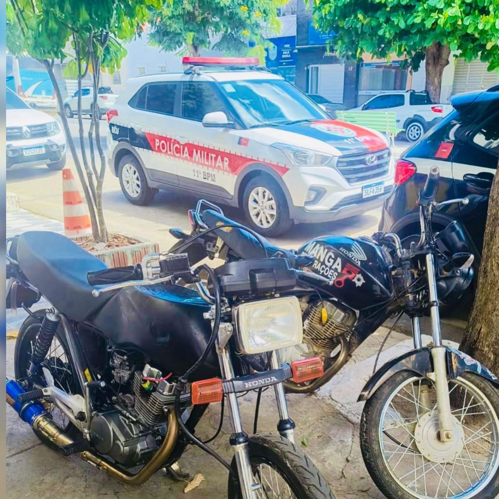Polícia Militar desarticula evento clandestino e apreende motocicletas em Serra Branca