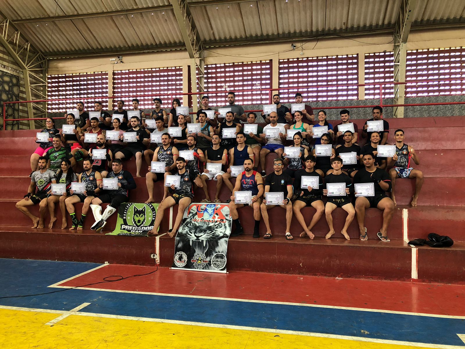 Sumé sedia Graduação de Muay Thai que formou atletas de Artes Marciais oriundos de várias cidades do Cariri paraibano