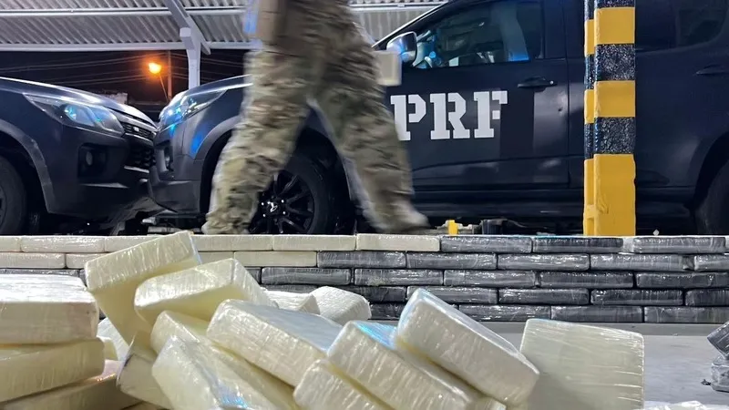 Motorista é preso transportando mais de R$ 45 milhões em cocaína, na Paraíba