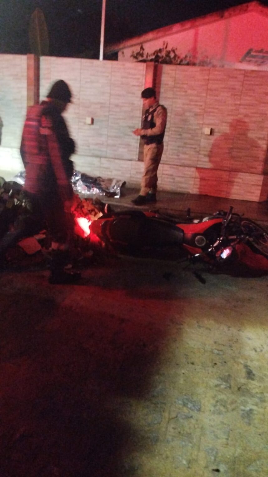 Jovem morre em grave acidente de moto na cidade de Mari