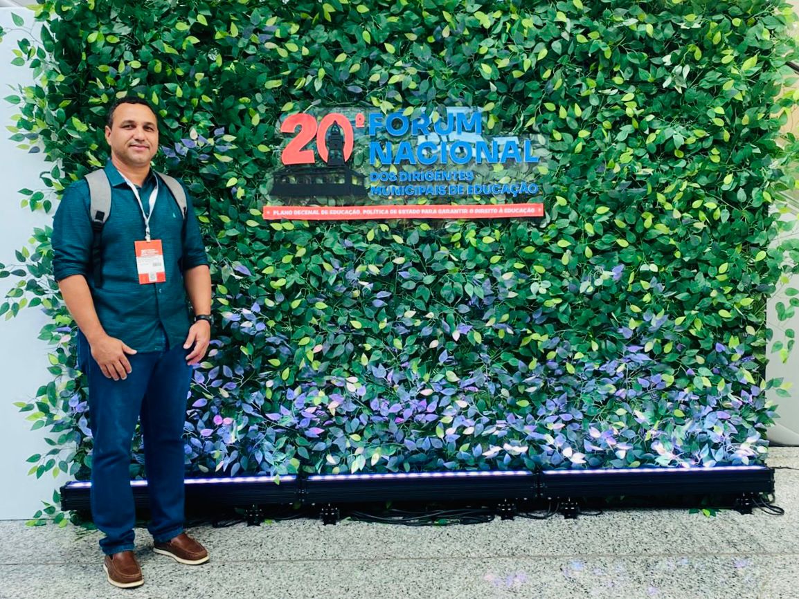 Secretário de Educação de São José dos Cordeiros participa do 20º Fórum Nacional da UNDIME em Salvador/BA