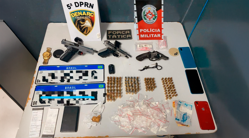 Trio é preso na Paraíba suspeito de ataques a tiros em Pernambuco